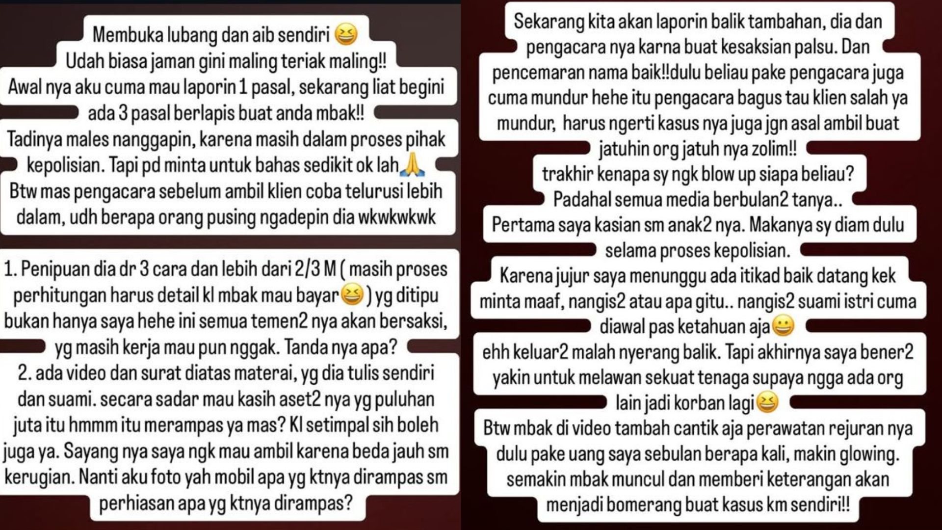 Klarifikasi Ashanty (instagram)